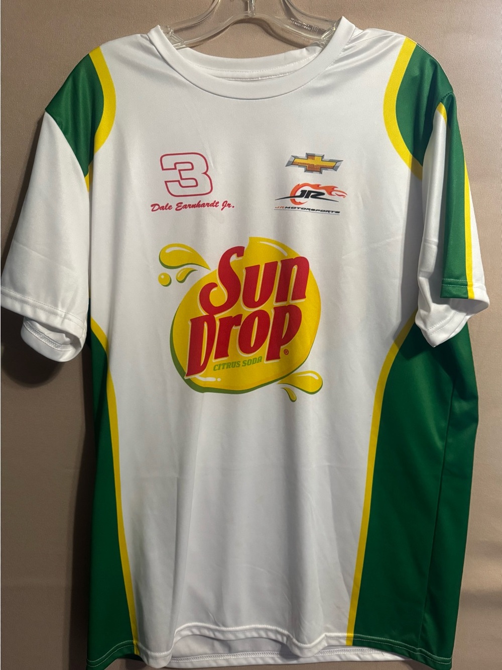 Men's Short Sleeve Team Tee - White/Green